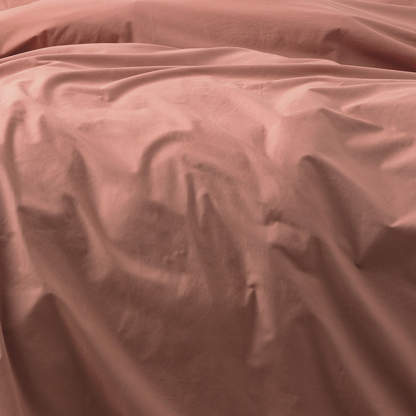 Stone Washed Quilt Cover Set Helena Redwood