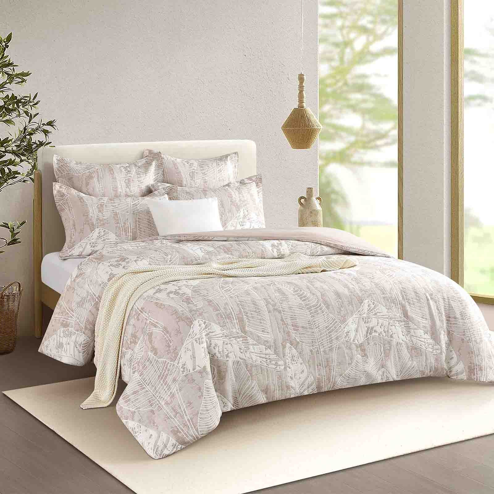 Panache Quilt Cover Set Wood-1