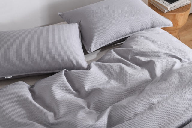 Harper Home Waffle Weave Quilt Cover Set