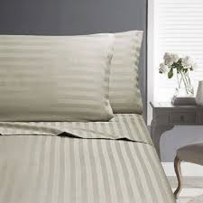 In2Linen Queen Size Paris Stripe Sheet Set 500 thread count - Linen