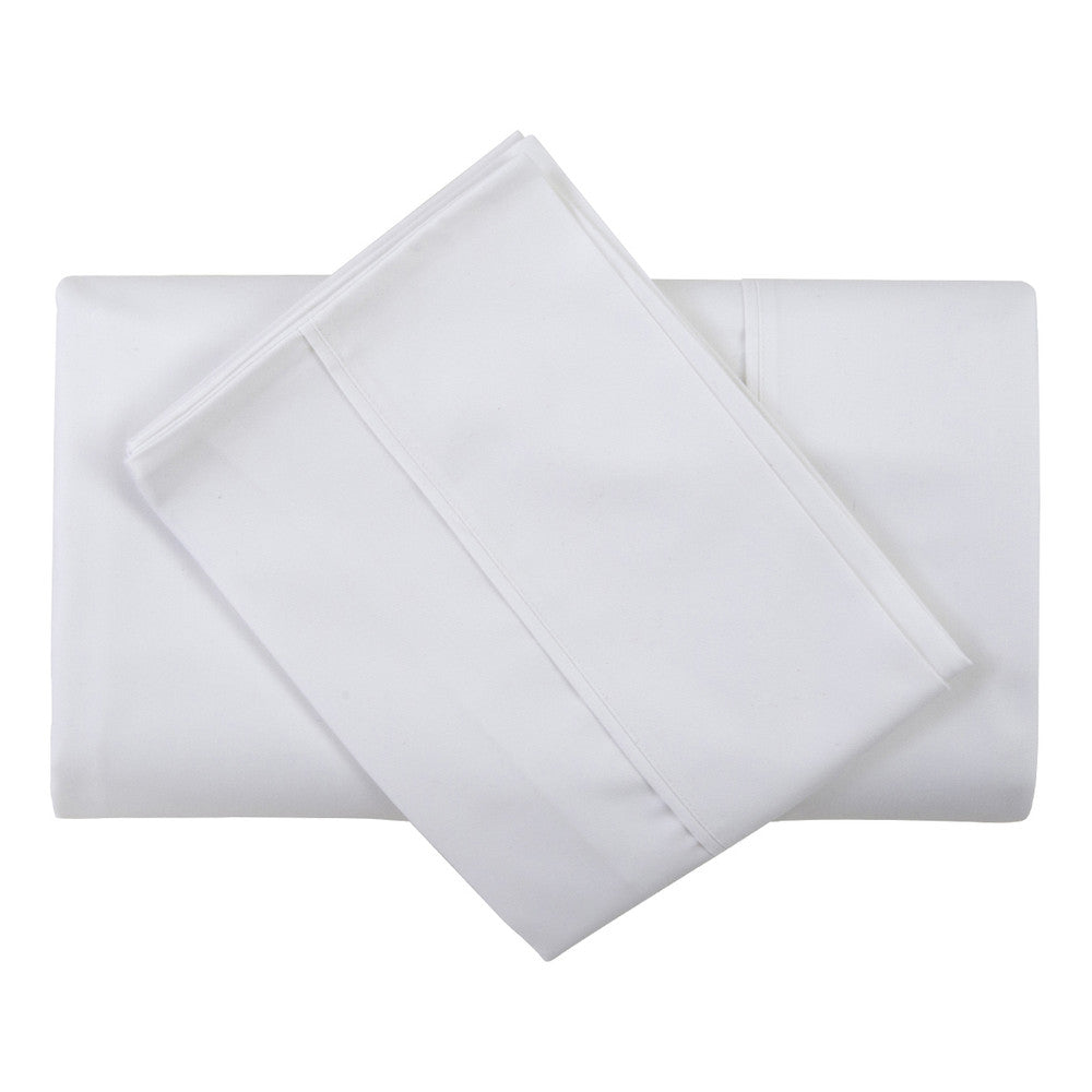 Harper Home Super King Egyptian Cotton Fitted COMBO SET 500TC | 50cm wall White