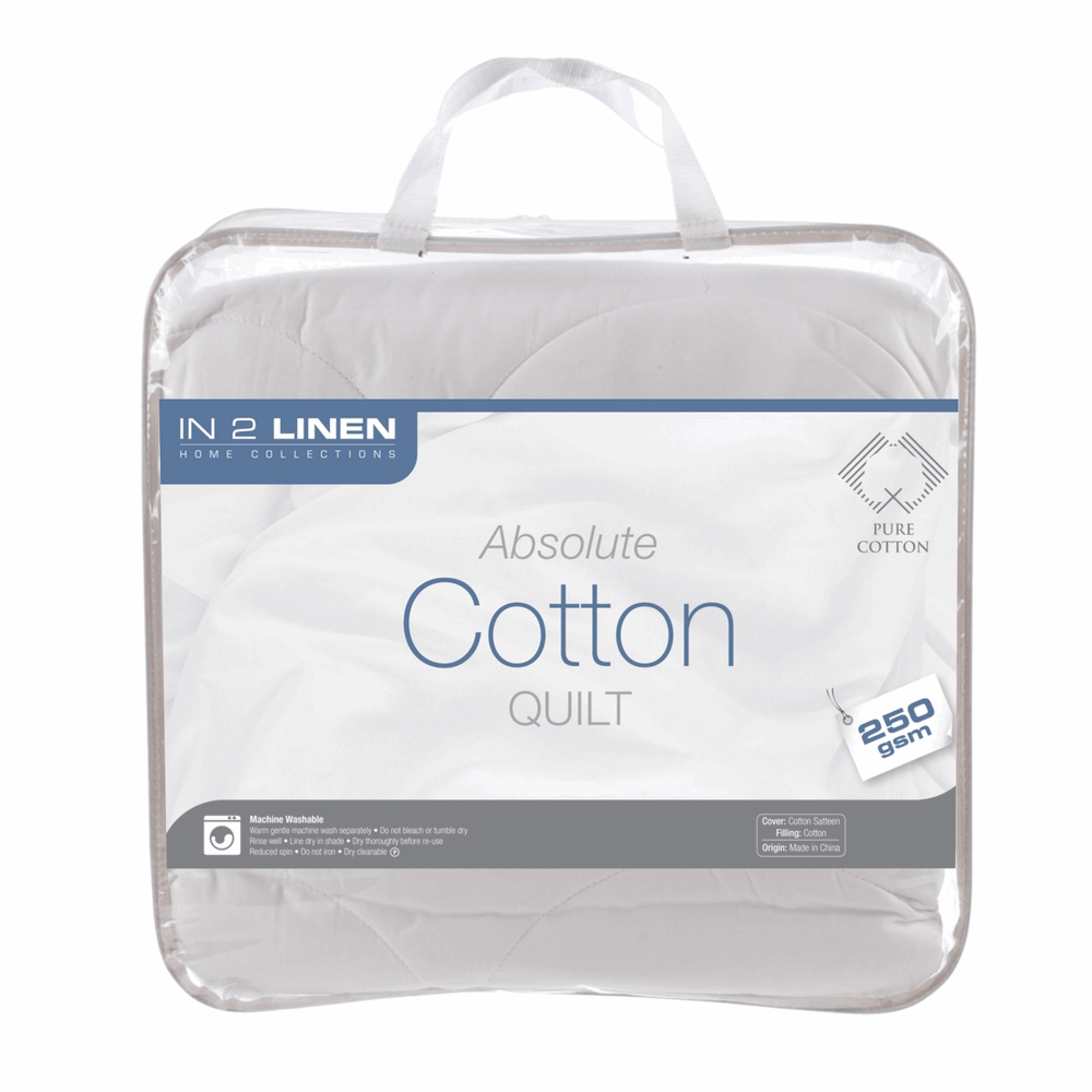 In2Linen 250gsm Pure Cotton Quilt | Summer
