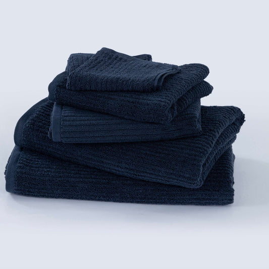 Reeve Ribbed 7 Piece Towel Set