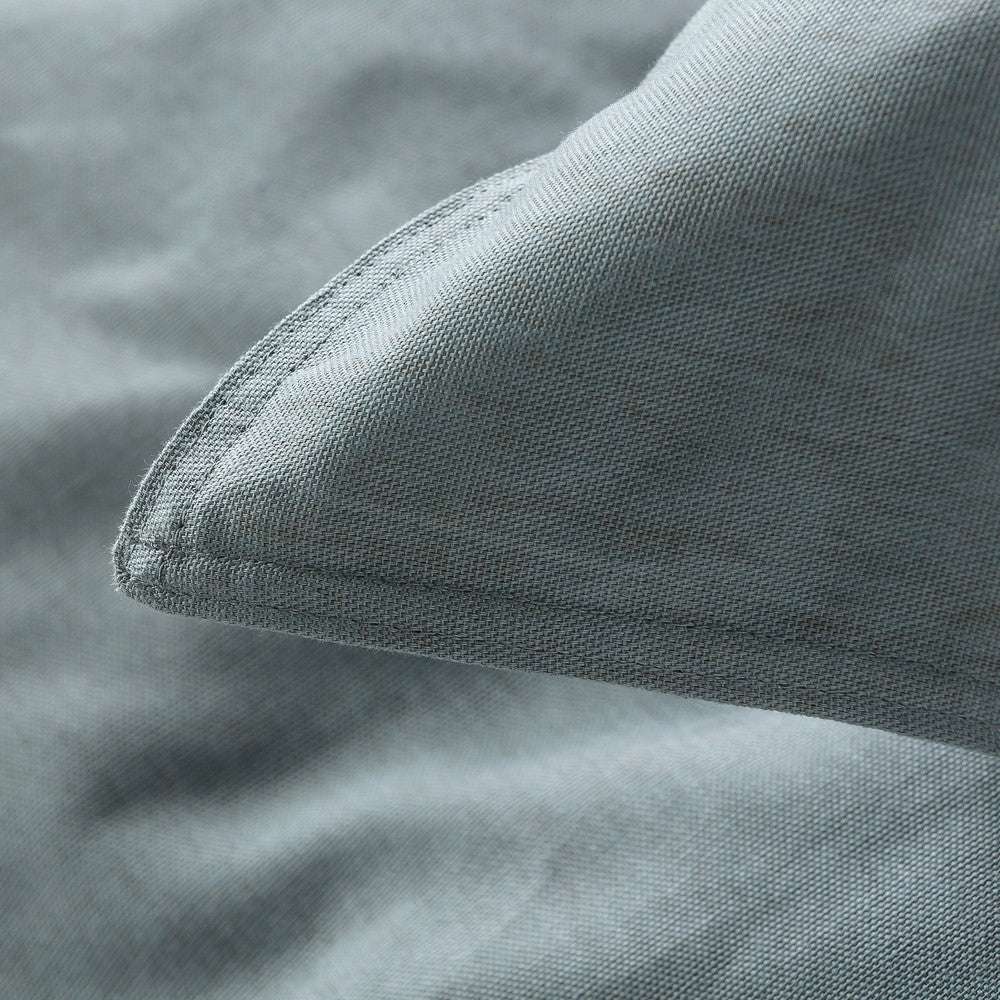 In2Linen Grange 100% Cotton Quilt Cover Set | Petrol