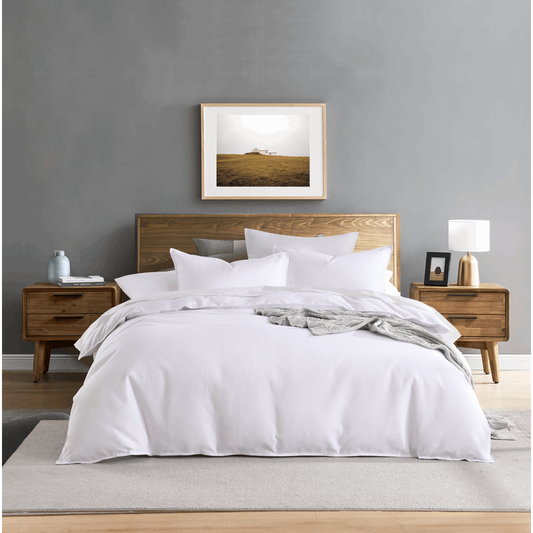 Harper Home Waffle Weave Quilt Cover Set