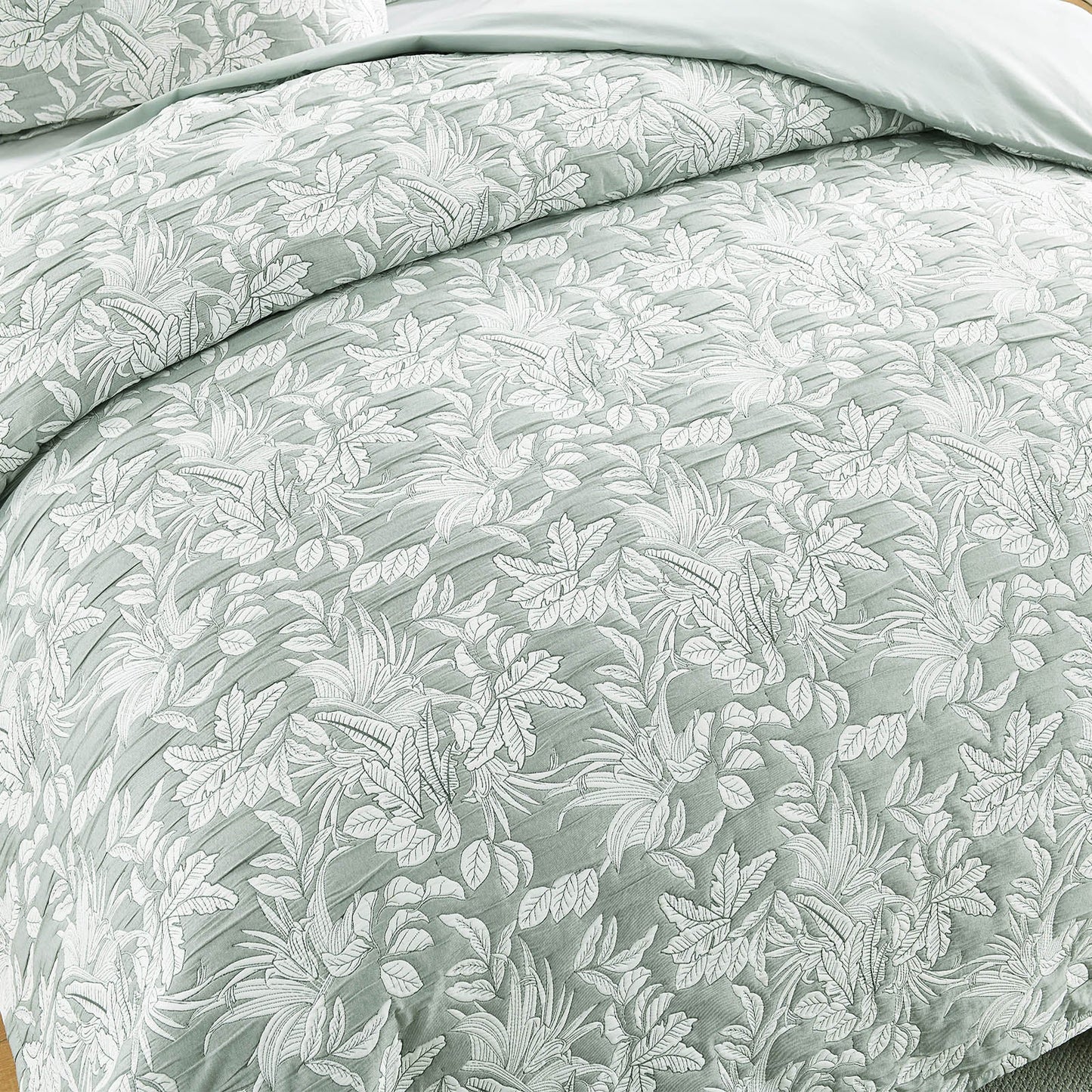 Indiana Quilt Cover Set Jacquard Fern-2