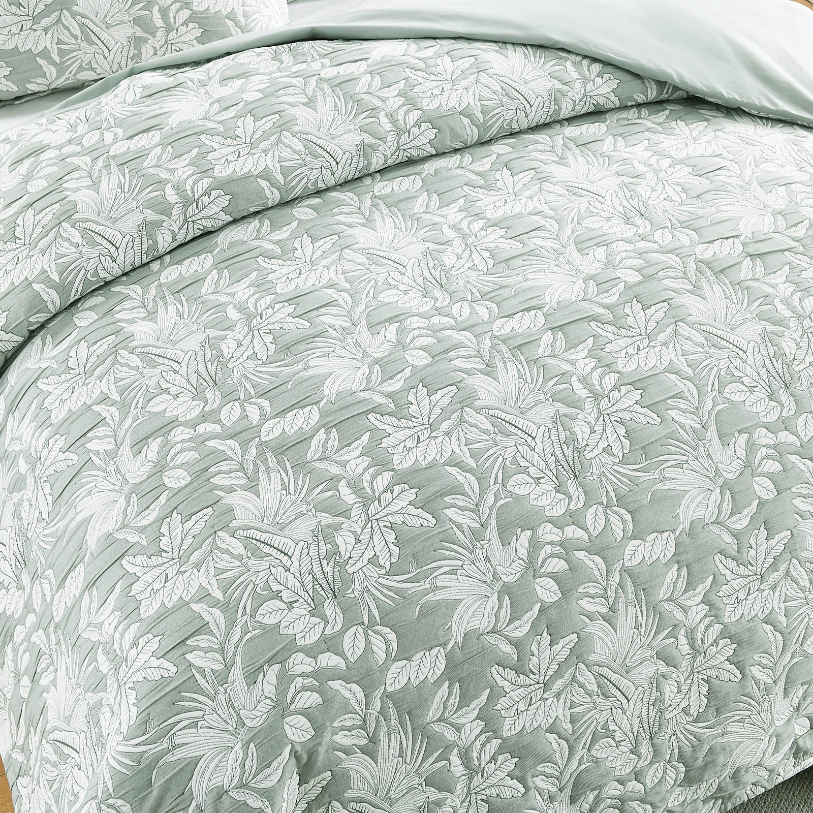 Indiana Quilt Cover Set Jacquard Fern-2