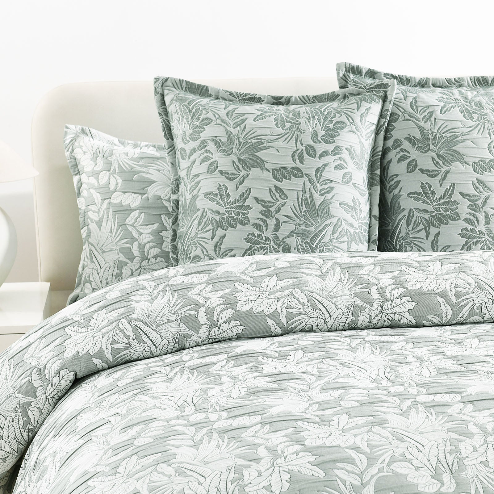Indiana Quilt Cover Set Jacquard Fern-4