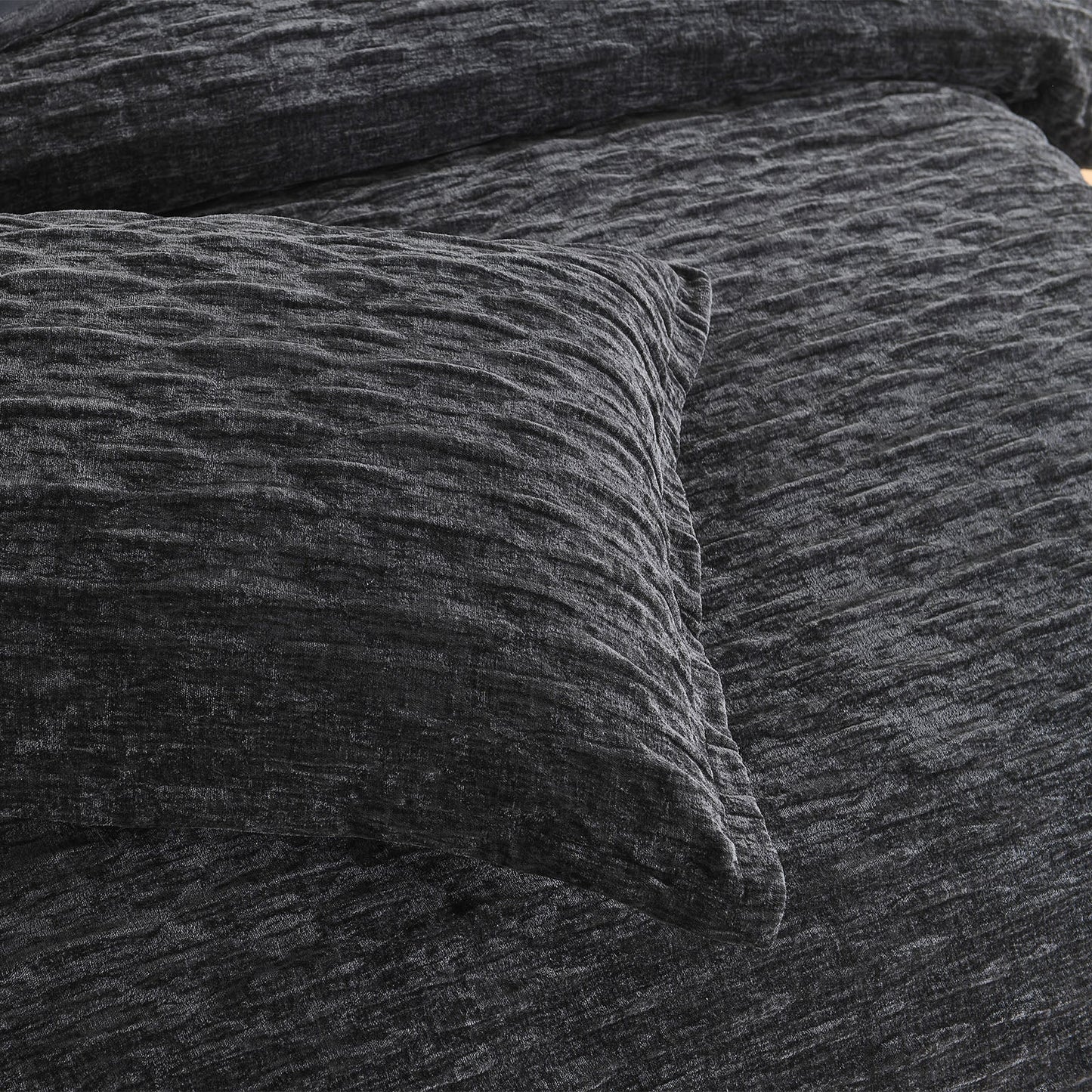 Charlotte Quilt Cover Set Jacquard Onyx-4