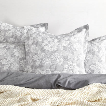 Sigma Quilt Cover Set Charcoal-3