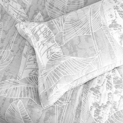Grove Quilt Cover Set Charcoal-2
