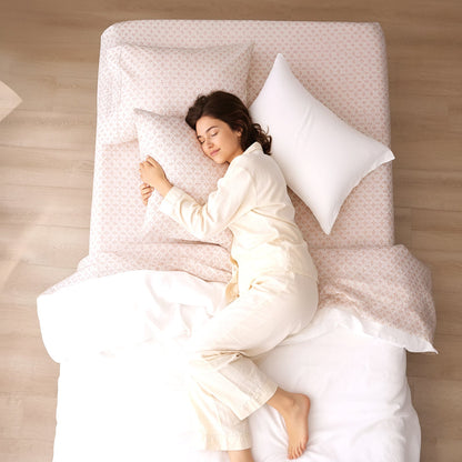 Eve Cotton Printed Sheet Set-0