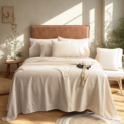 Flannelette Sheets Egyptian Cotton Diamond-0