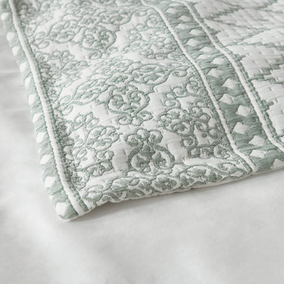 Emily Woven Jaquard Quilt Cover Set