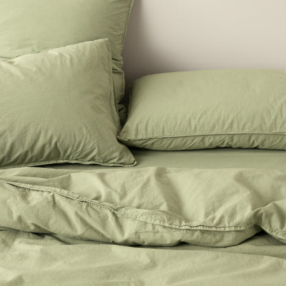 Remy Washed Cotton Quilt Cover Set