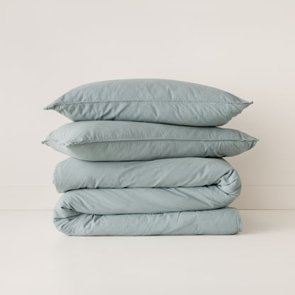 Remy Washed Cotton Quilt Cover Set