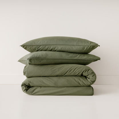 Remy Washed Cotton Quilt Cover Set