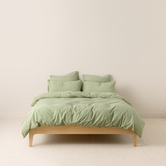 Remy Washed Cotton Quilt Cover Set