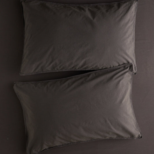 Remy Washed Cotton Standard Pillowcase Pair
