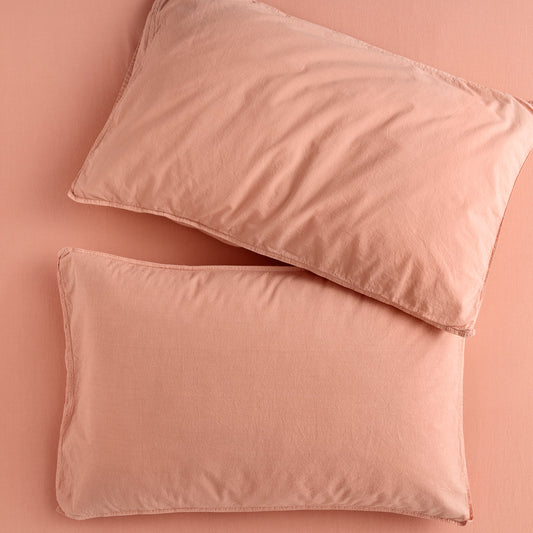 Remy Washed Cotton Standard Pillowcase Pair