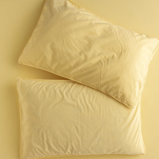 Remy Washed Cotton Standard Pillowcase Pair
