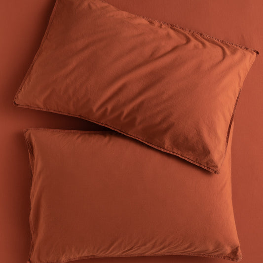 Remy Washed Cotton Standard Pillowcase Pair