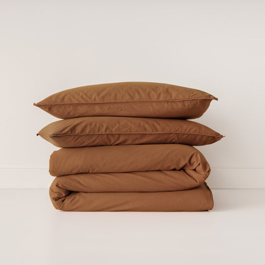 Remy Washed Cotton Quilt Cover Set