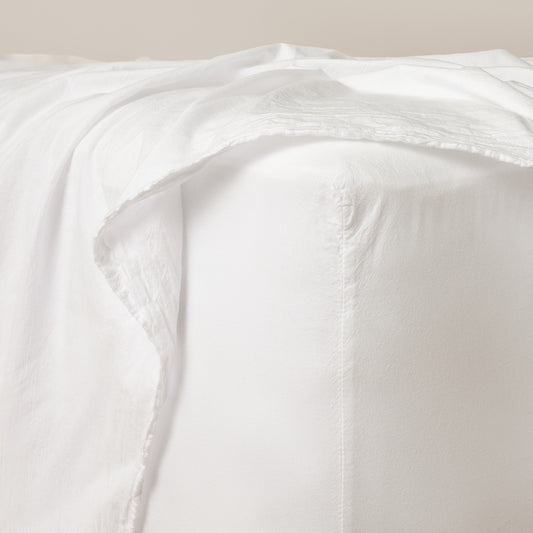 Remy Washed Cotton Fitted Sheet
