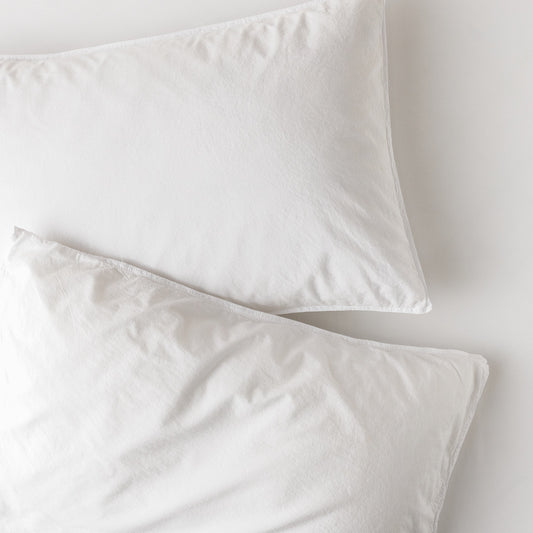 Remy Washed Cotton Standard Pillowcase Pair