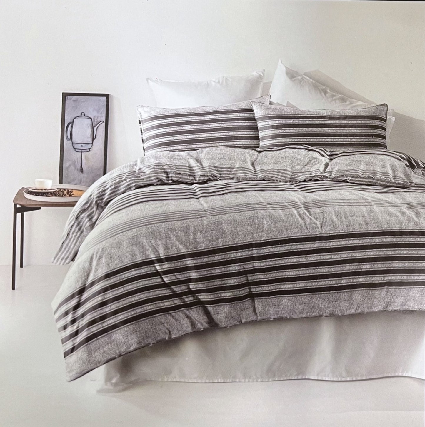 Oliver 100% Organic Cotton  Quilt Cover Set